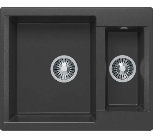Кухонная мойка Polygran Brig-620 черный 16