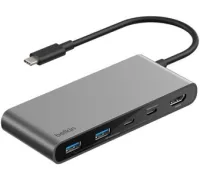Док-станция Belkin AVC023hqSGY серый