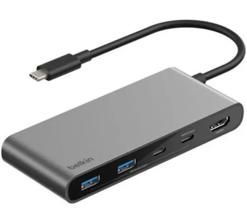 Док-станция Belkin AVC023hqSGY серый
