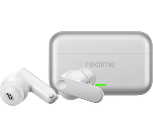 Наушники Realme Buds T500 Pro белый/серебристый