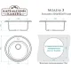 Кухонная мойка MARRBAXX Карельский камень модель 3/Q2 F003Q002 бежевый