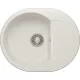 Кухонная мойка Polygran Atol-620 белый хлопок 36