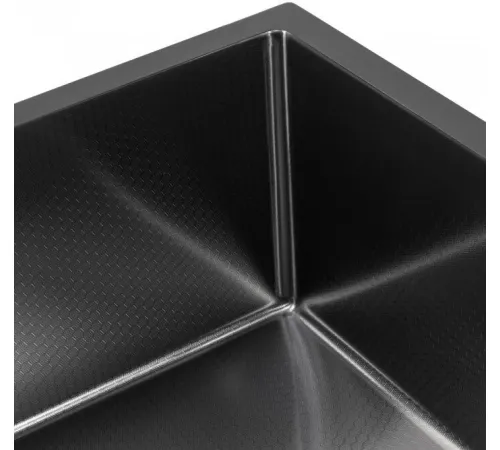 Кухонная мойка Diamond 550*450, коландер BLACK DECOR