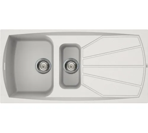 Кухонная мойка Elleci Living 475 Bianco Titano 68
