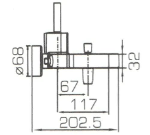 Смеситель  Bravat Spring F679113C-01