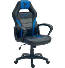 Игровое геймерское кресло FLOKY Vibe Blue-Black