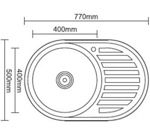 Кухонная мойка Ledeme L67750-6R