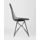 Стул Stool Group Eiffel черный/черная подушка