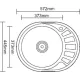 Кухонная мойка Ledeme L85745-L