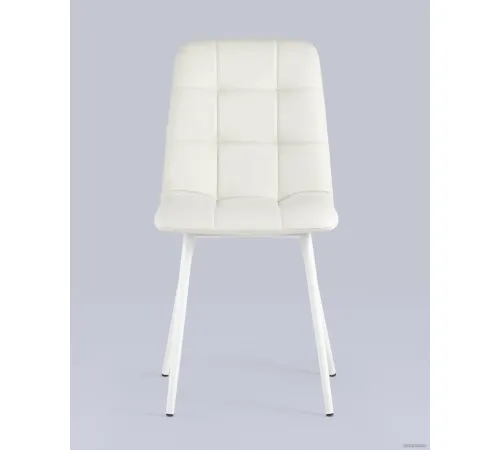 Стул Stool Group Oliver экокожа белый/белые ножки