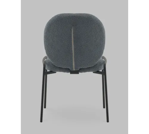Стул Stool Group Моллек AV 438-Fl83-9005 букле темно-серый