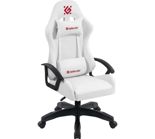 Игровое геймерское кресло Defender Lion белый