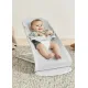Шезлонг BabyBjorn Balance Mesh 0051.29 silver/white