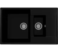 Кухонная мойка Ulgran Quartz Prima 780 1,5К-07 уголь