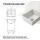 Кухонная мойка Polygran Blade 500 белый хлопок