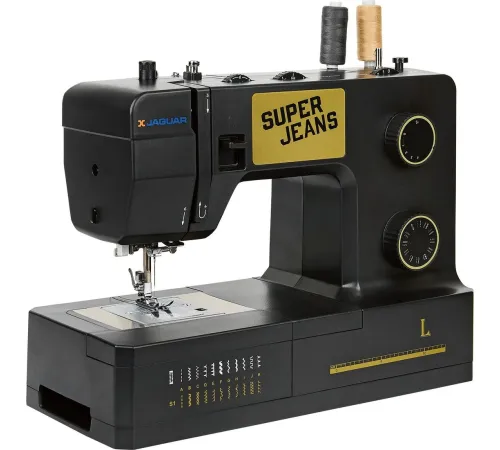 Электромеханическая швейная машина Jaguar Super Jeans L