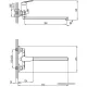 Смеситель Milardo Horizont HORSB02M10