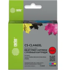 Картридж CACTUS CS-CL446XL аналог Canon CL446XL