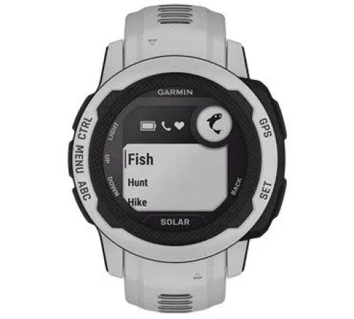 Умные часы Garmin Instinct 2S Solar серый