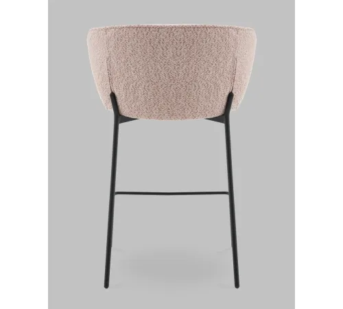 Стул Stool Group Тисдейл LV-115-S390-01 букле розово-персиковый