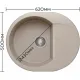 Кухонная мойка Polygran Atol-620 серый 14