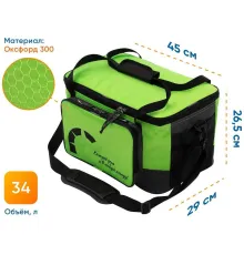 Термосумка Следопыт Green Line Pro 34л зеленый
