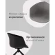 Офисное кресло Stool Group LIBRA SL-7040ZB рогожка черный/черный