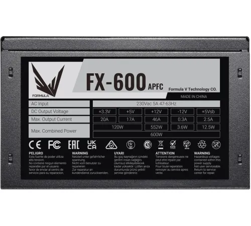 Блок питания Formula FX-600