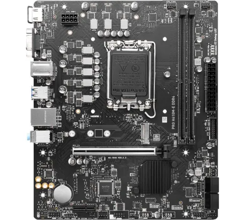 Материнская плата MSI PRO H610M-E DDR4
