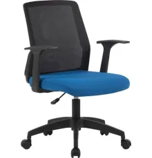 Офисное кресло CACTUS CS-MC222-BKBL черный/темно-синий
