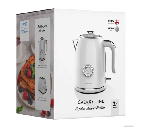 Электрический чайник Galaxy Line GL0352 сливочный зефир