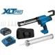 Пистолет для герметика Bull CG 1860 Set 1304625 с 1-им АКБ, сумка