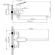 Смеситель Econoce D35 710 EC0711BL черный