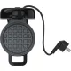 Вафельница Maxvi SM552P черный