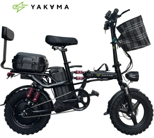 Электровелосипед Yakama R5 черный