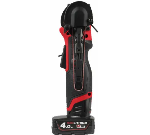 Ленточная шлифмашина Milwaukee M12 Fuel FBFL10-402B с 2-мя АКБ, сумка
