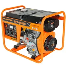 Дизельный генератор Carver PPG-5000D