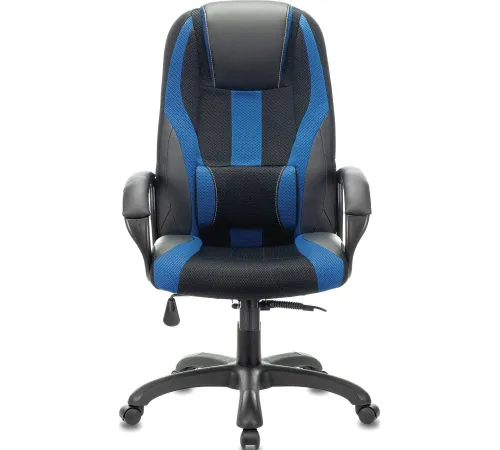 Кресло Brabix Rapid GM-102 черный/синий