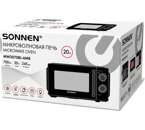 Микроволновая печь Sonnen MW2070BL-6MB