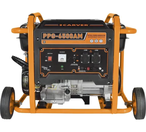 Бензиновый генератор Carver PPG-6500AM
