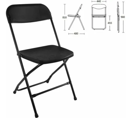 Офисный стул Brabix Golf CF-002 4 шт черный