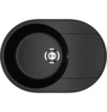 Кухонная мойка Practik PR-M 610-004 черный оникс