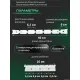 Сушилка для белья Comfort Alumin Euro Premium потолочная 6 прутьев 200 см Лифт алюминий/белый