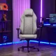 Игровое геймерское кресло Evolution TITAN Fabric серый