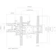Кронштейн для телевизора Metaldesign MD 3354 Full Motion
