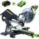 Торцовочная пила Greenworks GD24MS216K4 1501707UB с 1-им АКБ
