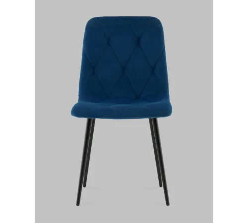 Стул Stool Group Одди Diamond AV 443-Cbl-KP3-9005 велюр синий