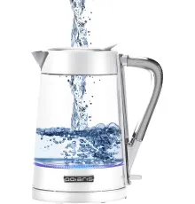 Электрический чайник Polaris PWK 1715CGL Water Way Pro белый
