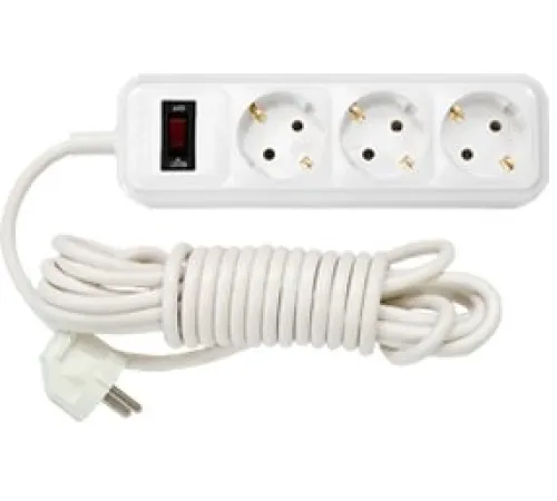 Удлинитель Bylectrica У16-320 10м, белый