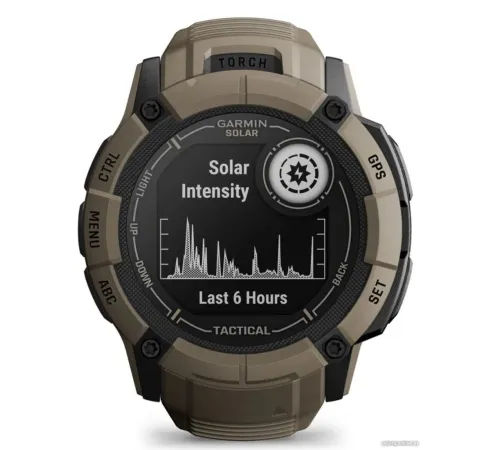 Умные часы Garmin Instinct 2x Solar Tactical Edition светло-коричневый